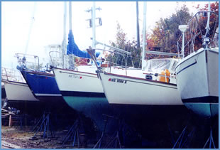 fall boat storage